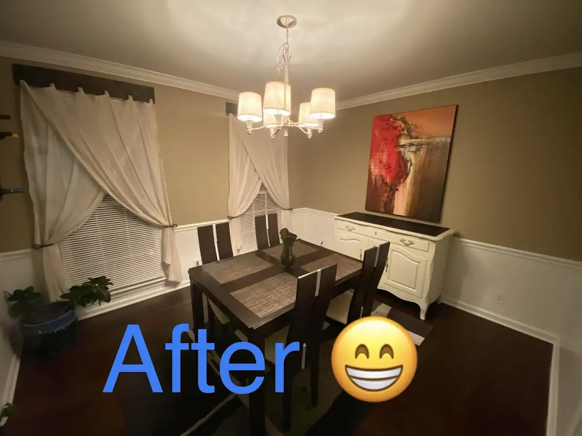 Professional dining room restoration after water damage in Park Ridge