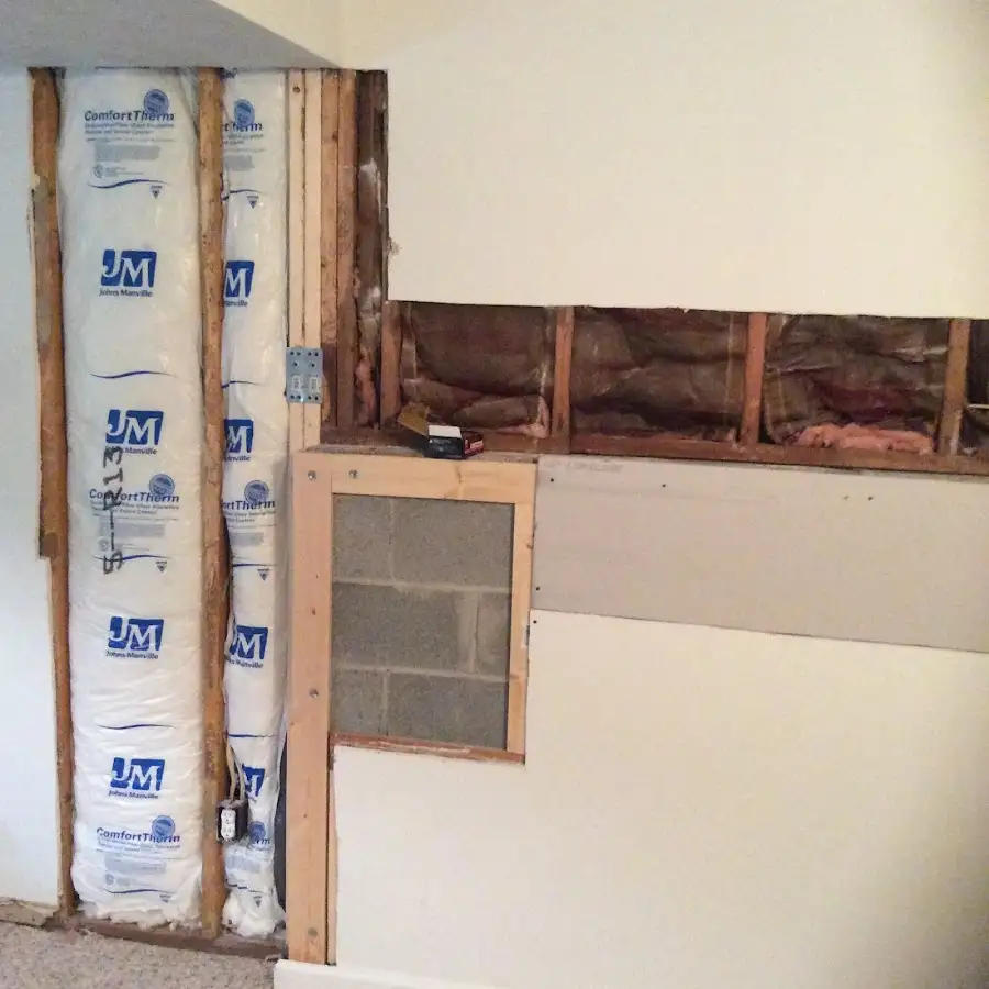 Wall insulation replacement during Structural Drying in Park Ridge